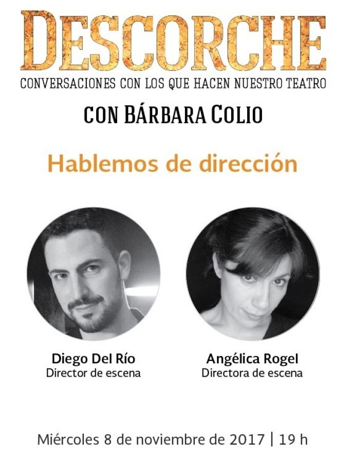 Especialistas conversarán sobre dirección teatral en el Ciclo Descorche  