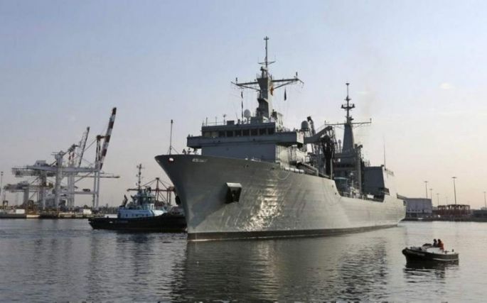 El barco español "Cantabria" rescata a 64 personas, y recupera 23 cadáveres en el Mediterráneo 