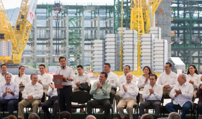 Anuncia el Presidente Enrique Peña Nieto un nuevo yacimiento petrolero, el más importante de Pemex en 15 años