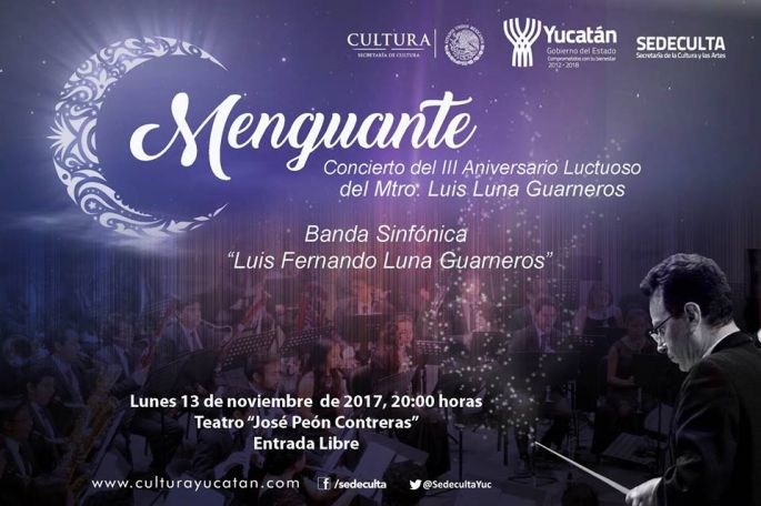 La Banda Sinfónica Juvenil de Yucatán recuerda a Luis Luna Guarneros