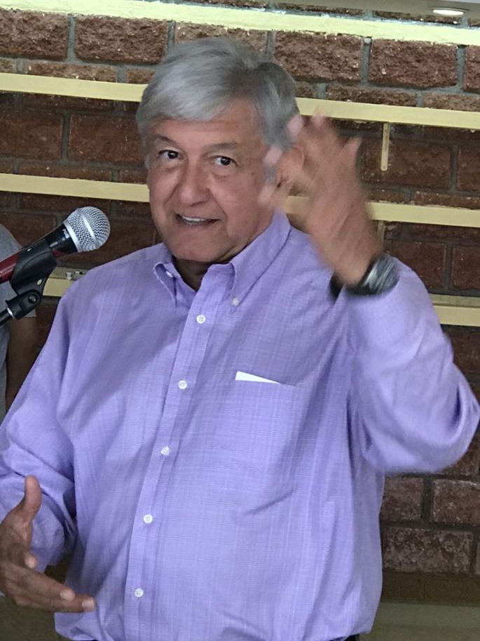 Los candidatos de la mafia del poder creen que con los medios de información van a ganar  y no es así, expresa AMLO  