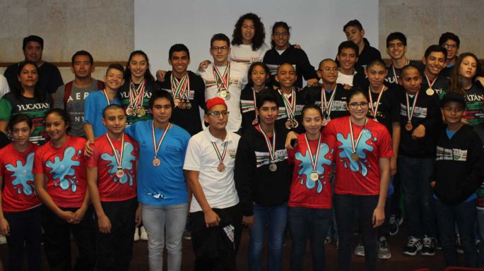 Excelente participación de Yucatán en el Campeonato Nacional de Natación