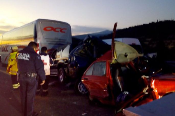 Carambola deja dos muertos en Autopista Cuacnopalan-Oaxaca