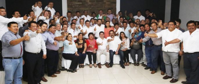 Comparto la visión de trabajo del primer priista de Yucatán, Rolando Zapata Bello: Mauricio Sahuí Rivero