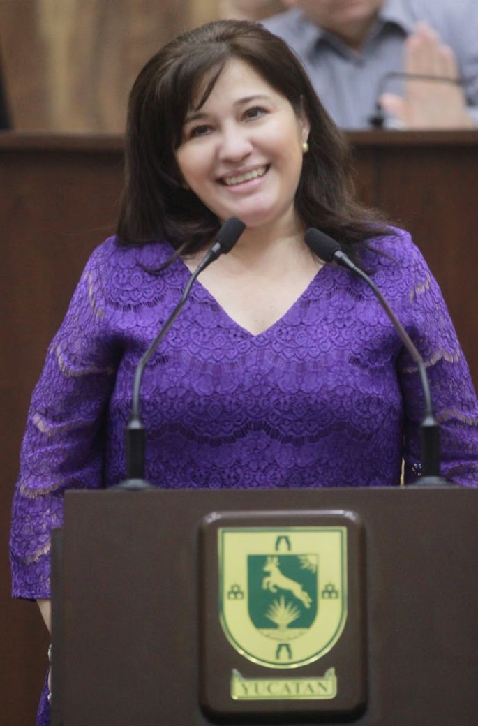 Mauricio Sahuí abonará a la unidad del PRI: Celia Rivas