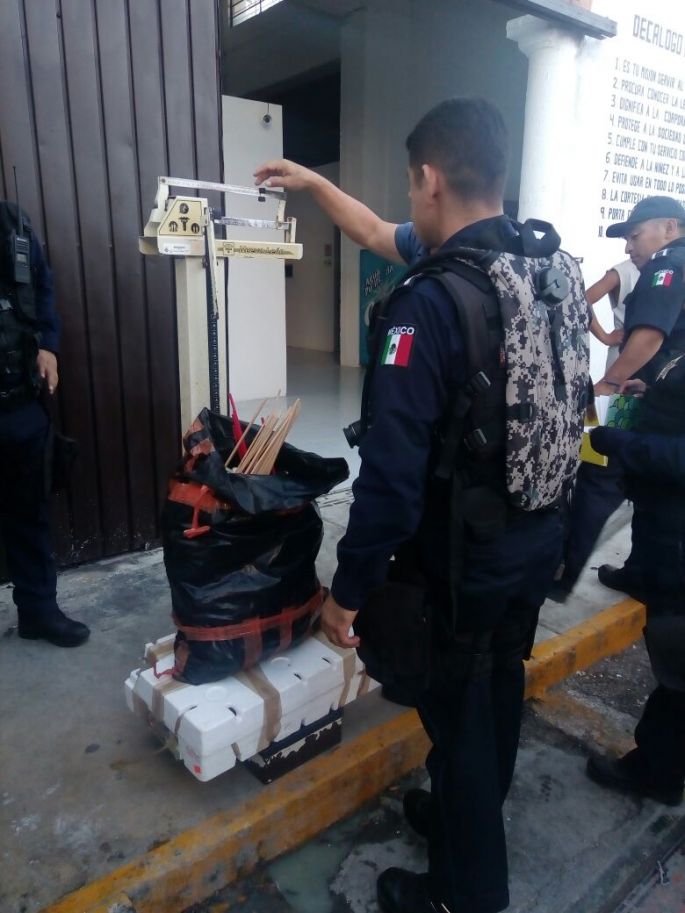 Se decomisan 68 kilos de pirotecnia en Mérida
