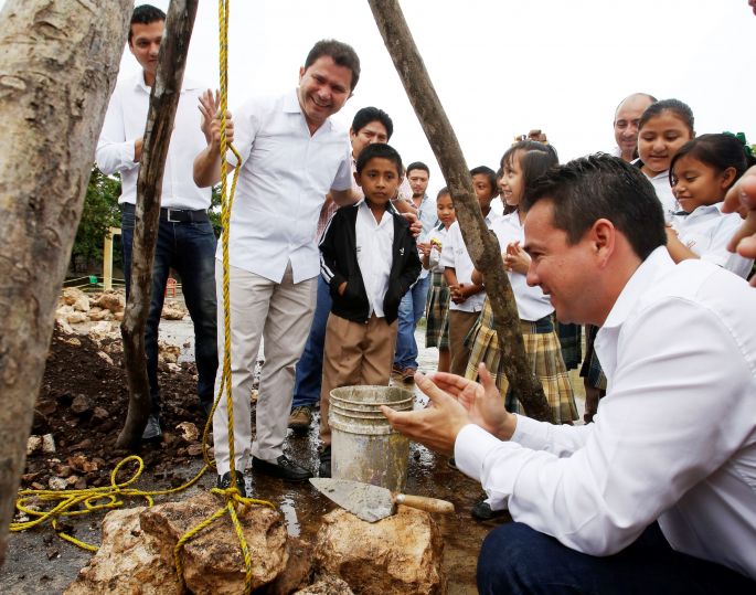 Obras con 3x1 para Migrantes en Cansahcab