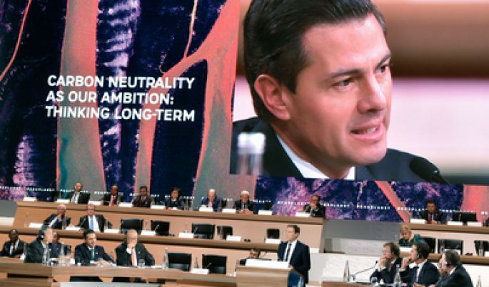 Participa el Presidente Peña Nieto en la Cumbre "One Planet" sobre Cambio Climático