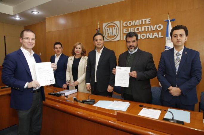 Ricardo Anaya Cortés es el precandidato único del PAN y de la Coalición Por México al Frente