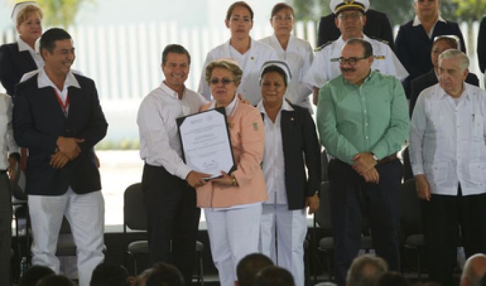 Mayor calidad y mejores servicios para asegurar la salud de los mexicanos, el objetivo del Gobierno de la República para 2018: EPN
