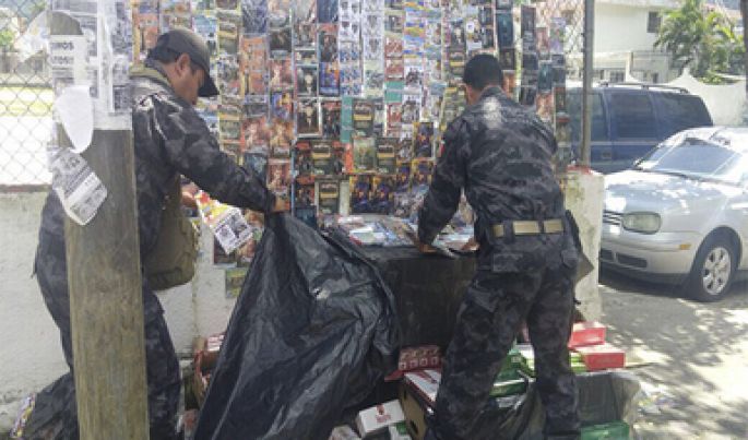 Asegura la PGR-AIC piratería en el municipio de Tonalá, Jalisco