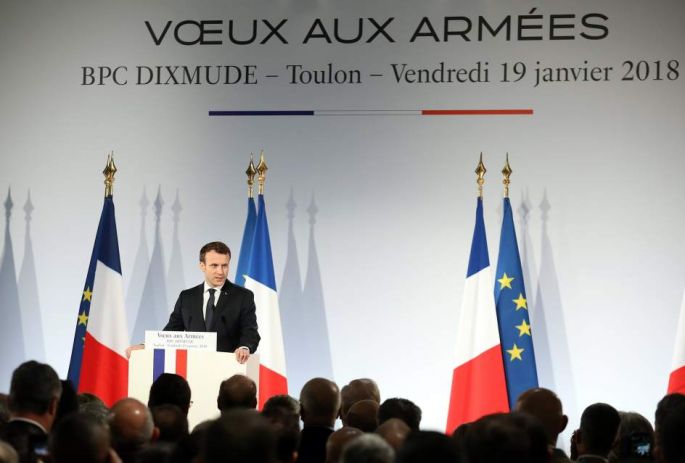 Emmanuelle Macron confirma que restablecerá un servicio militar obligatorio  