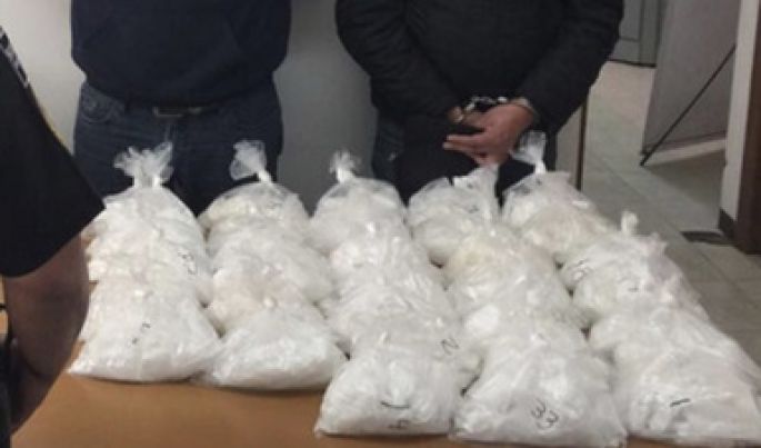 Detiene la Policía Federal a dos personas con 15 kilos de droga sintética, en Chihuahua