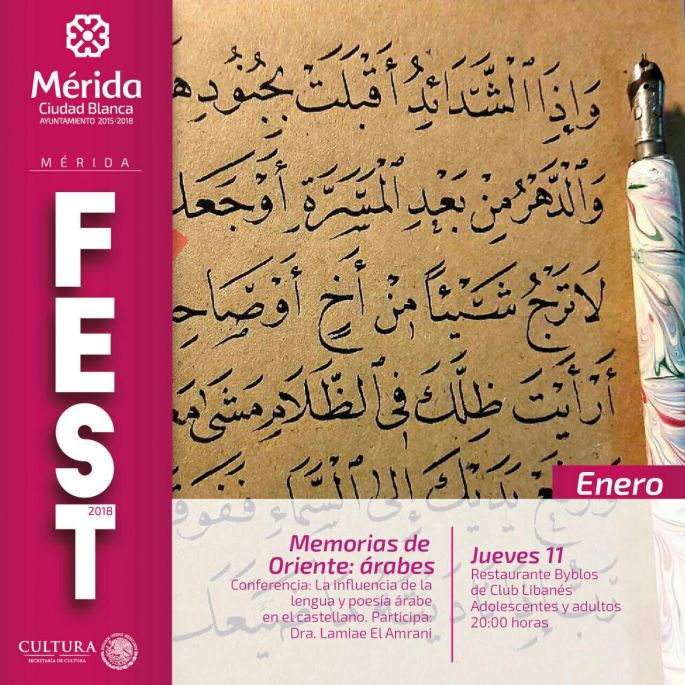 Evocarán la cultura árabe milenaria en Mérida Fest