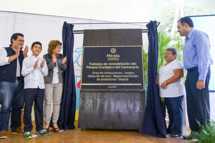El parque "Zoológico del Centenario" luce desde hoy nueva imagen con instalaciones modernas y funcionales