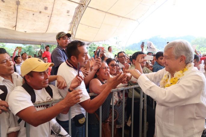 Advierte López Obrador que no permitirá que la mafia del poder se robe la elección presidencial