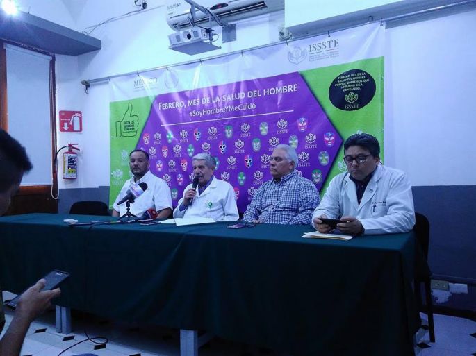 144 casos de cáncer de próstata, detectó el ISSSTE en 2017 en Yucatán