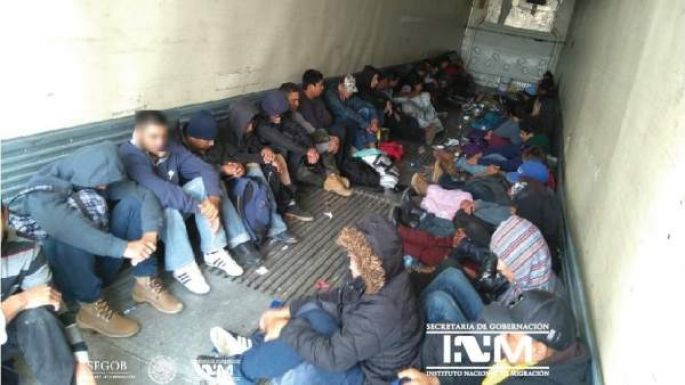 Rescatados 103 inmigrantes abandonados en un camión en Tamaulipas