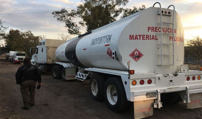 Asegura la PGR 169 mil litros de crudo mediano en Guanajuato