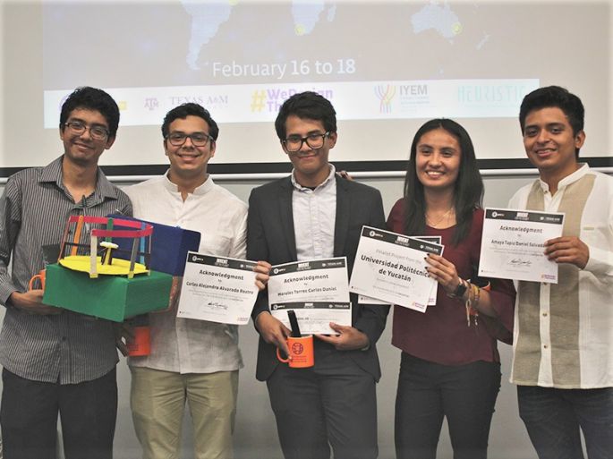 Estudiantes de la UPY ganan tercer lugar en concurso global de innovación