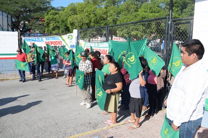 La UNTA toma las oficinas de la SAGARPA, exigen 15 millones de pesos