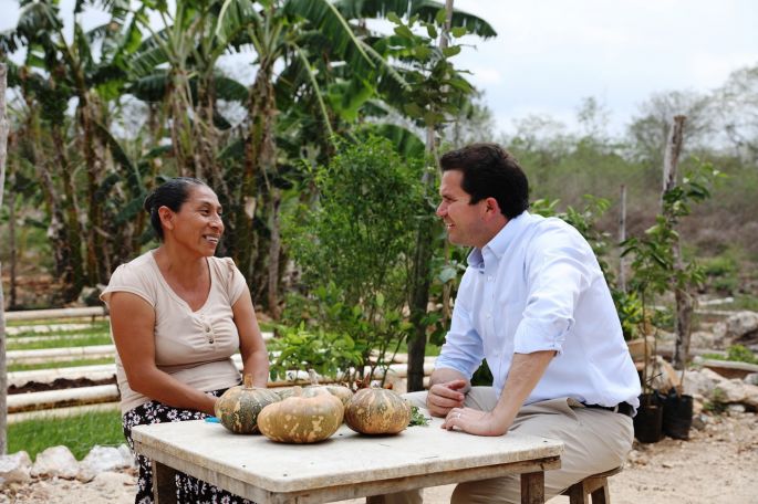Huertos de traspatio contribuyen con la economía familiar