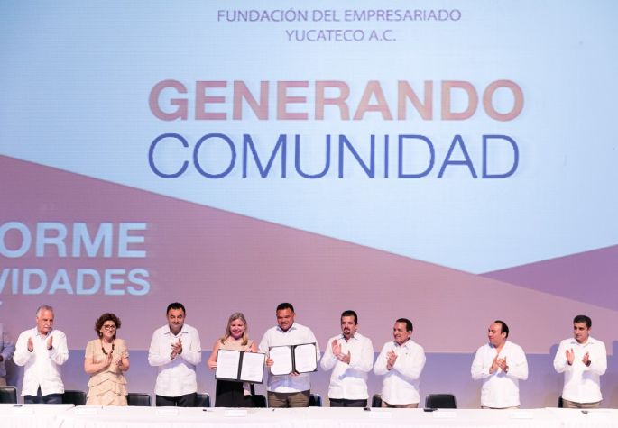 Empresariado yucateco, con poderoso brazo social