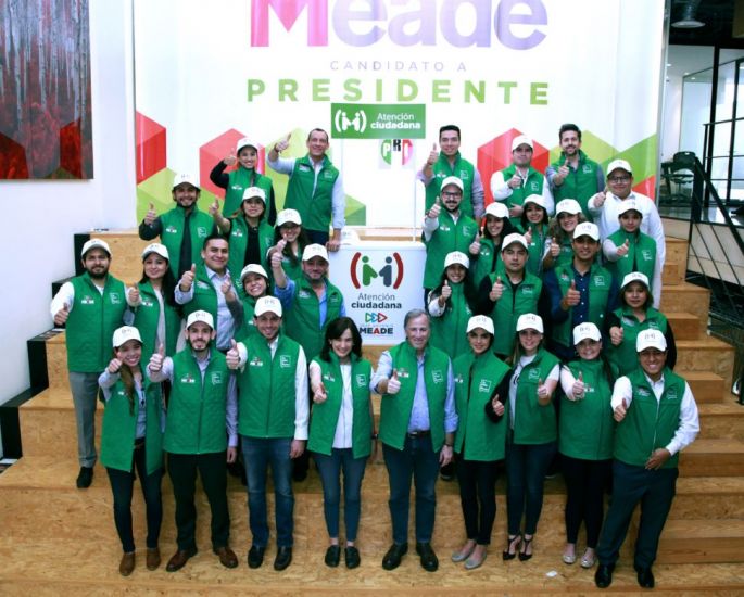 José Antonio Meade presentó la Coordinación de Atención Ciudadana y Buzón del Candidato
