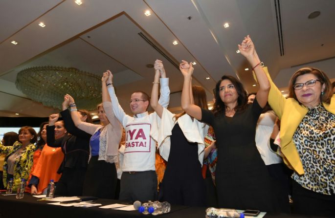 Vamos a presentar un equipo de campaña paritario en donde las mujeres estén en la toma de decisiones: Ricardo Anaya