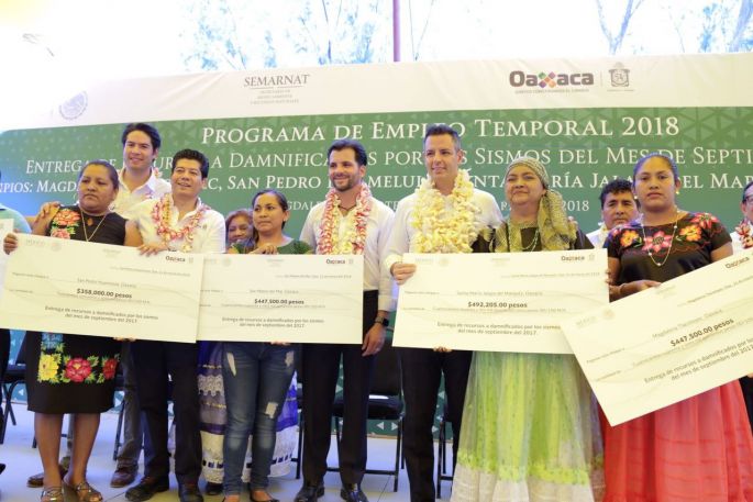 Más de 8 mil beneficiados en Oaxaca con apoyos de SEMARNAT