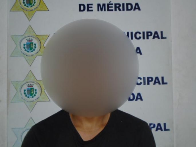 Ladrón, golpeador, pero mal corredor, es detenido por la policía municipal