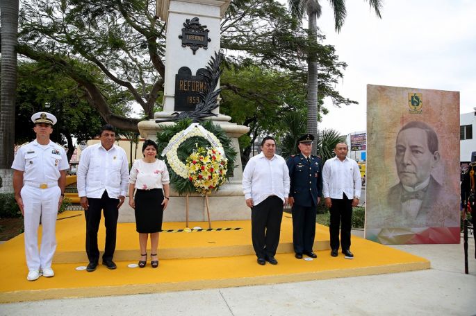 Los ideales juaristas, fortaleza del Yucatán de hoy