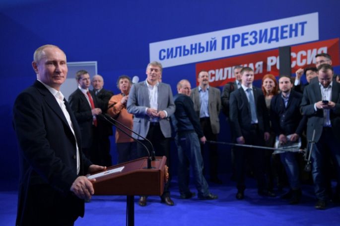Putin gana las elecciones rusas de forma aplastante