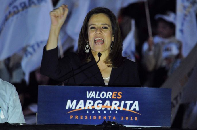 Margarita Zavala llama a no votar por el candidato “menos malo”