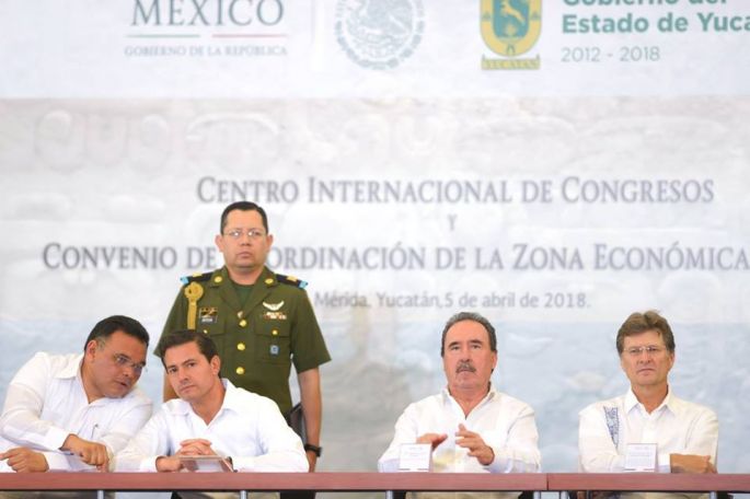 Inaugura el presidente Peña Nieto el nuevo Centro Internacional de Congresos de Yucatán