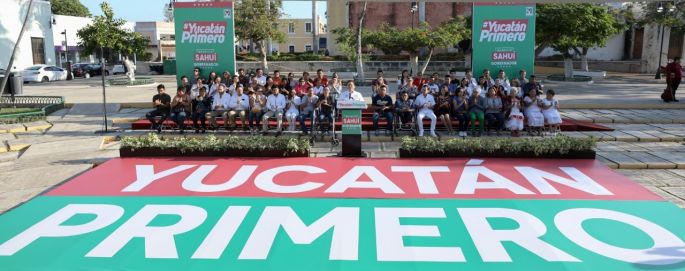 Presenta Mauricio Sahuí la visión de la campaña “Yucatán Primero”