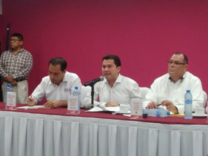 Firman candidatos a la gubernatura de Yucatán pacto por un Gobierno que combata la corrupción