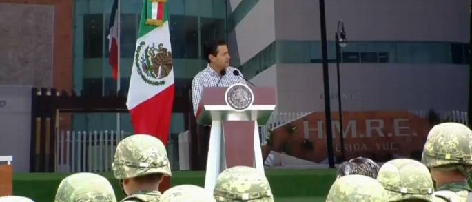 Inaugura Peña Nieto dos hospitales de Especialidades en Yucatán