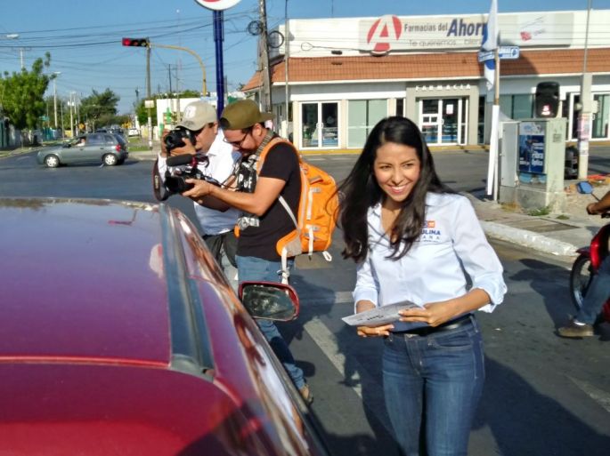 Paulina Viana inicia su campaña rumbo al Congreso del Estado