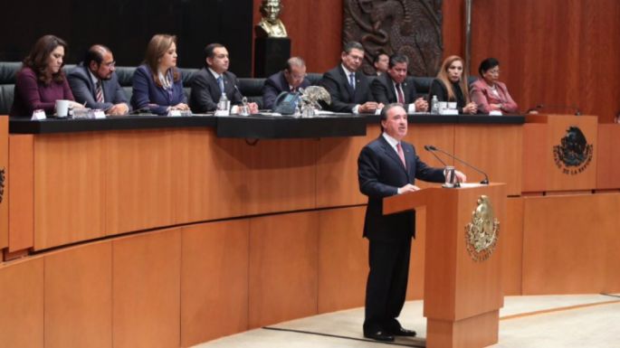Dice Emilio Gamboa que la eliminación del fuero será discutido hasta después del 1 de julio 