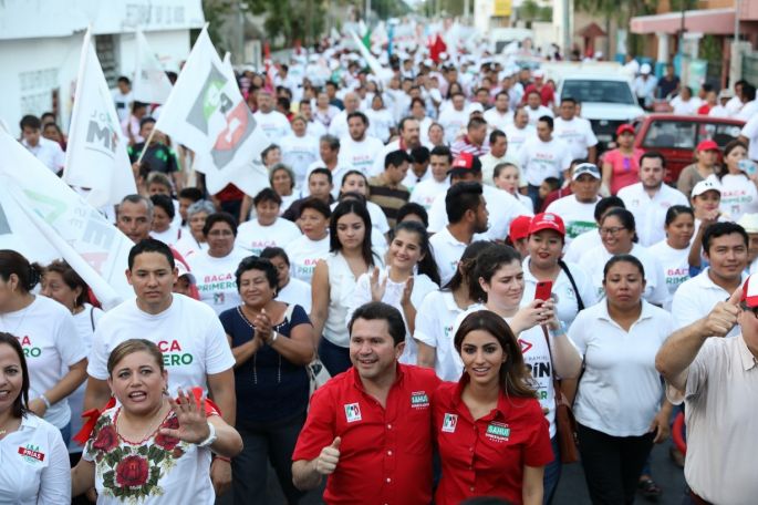 Sahuí reitera: vamos con todo