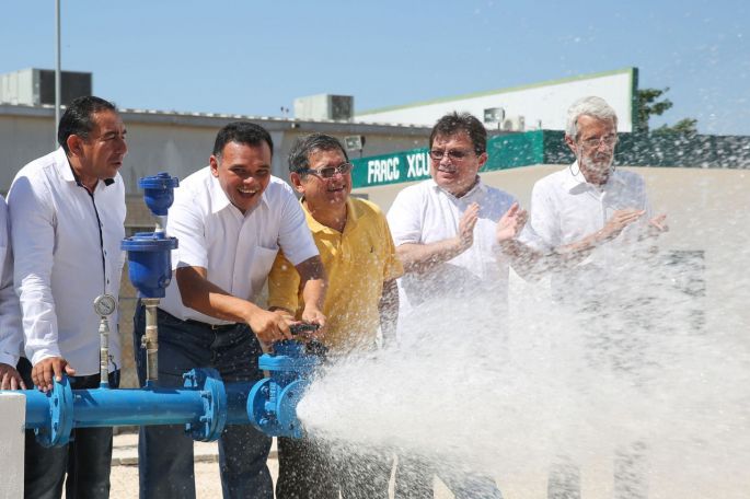 Agua potable, garantizada para la temporada de calor
