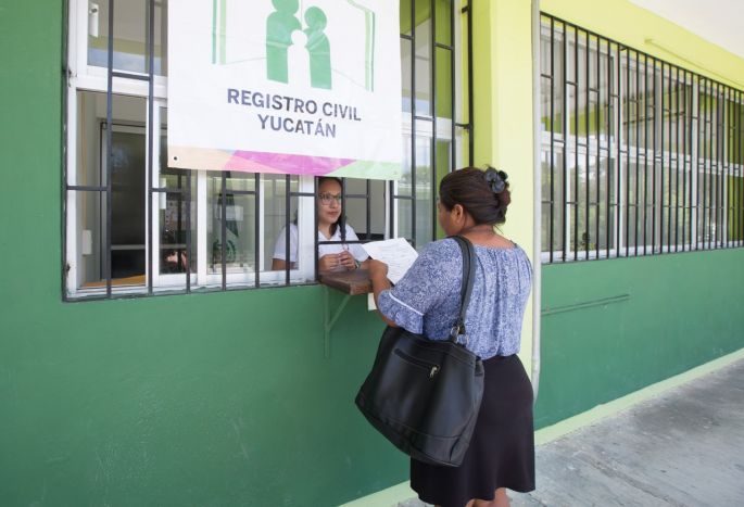 Trámites del Registro Civil, cerca de la población
