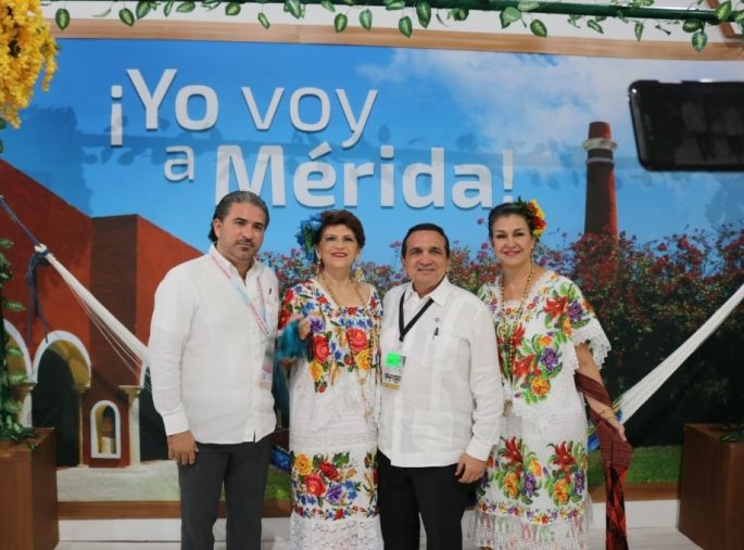 Promueven a Mérida ante la industria área en el Tianguis Turístico de México 2018