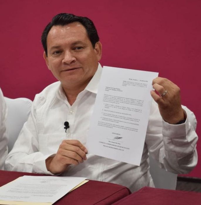“Huacho” dice rotundo no a la corrupción y la impunidad
