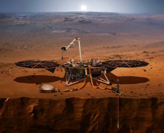 La NASA lanza su sonda InSight para estudiar los terremotos de Marte