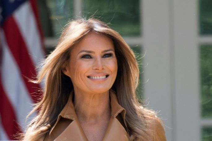 Operaron a Melania Trump por problema renal "benigno"