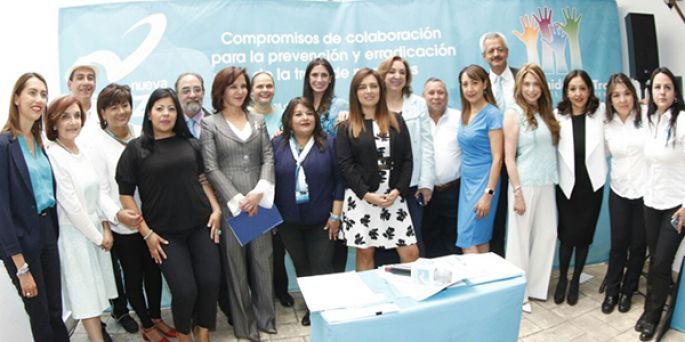 Firma Nueva Alianza compromiso para erradicar y prevenir la trata de personas