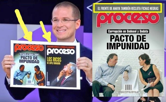 Anaya elimina de portada de Proceso señalamientos críticos a su campaña