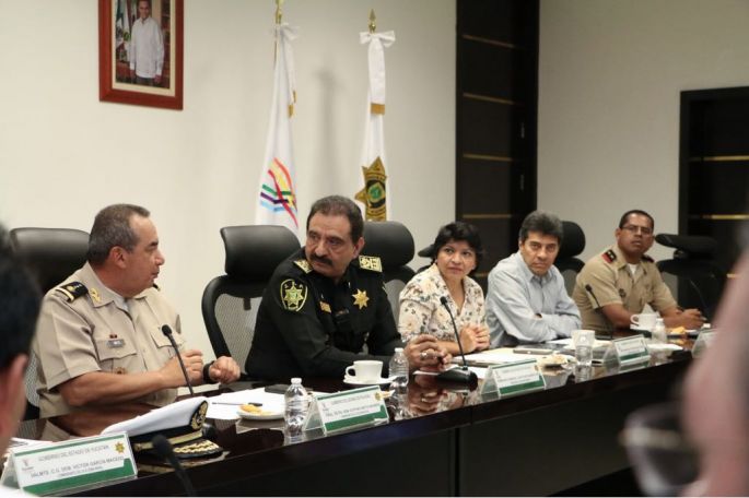 Federación y Gobierno de Yucatán dan seguimiento a tareas de seguridad